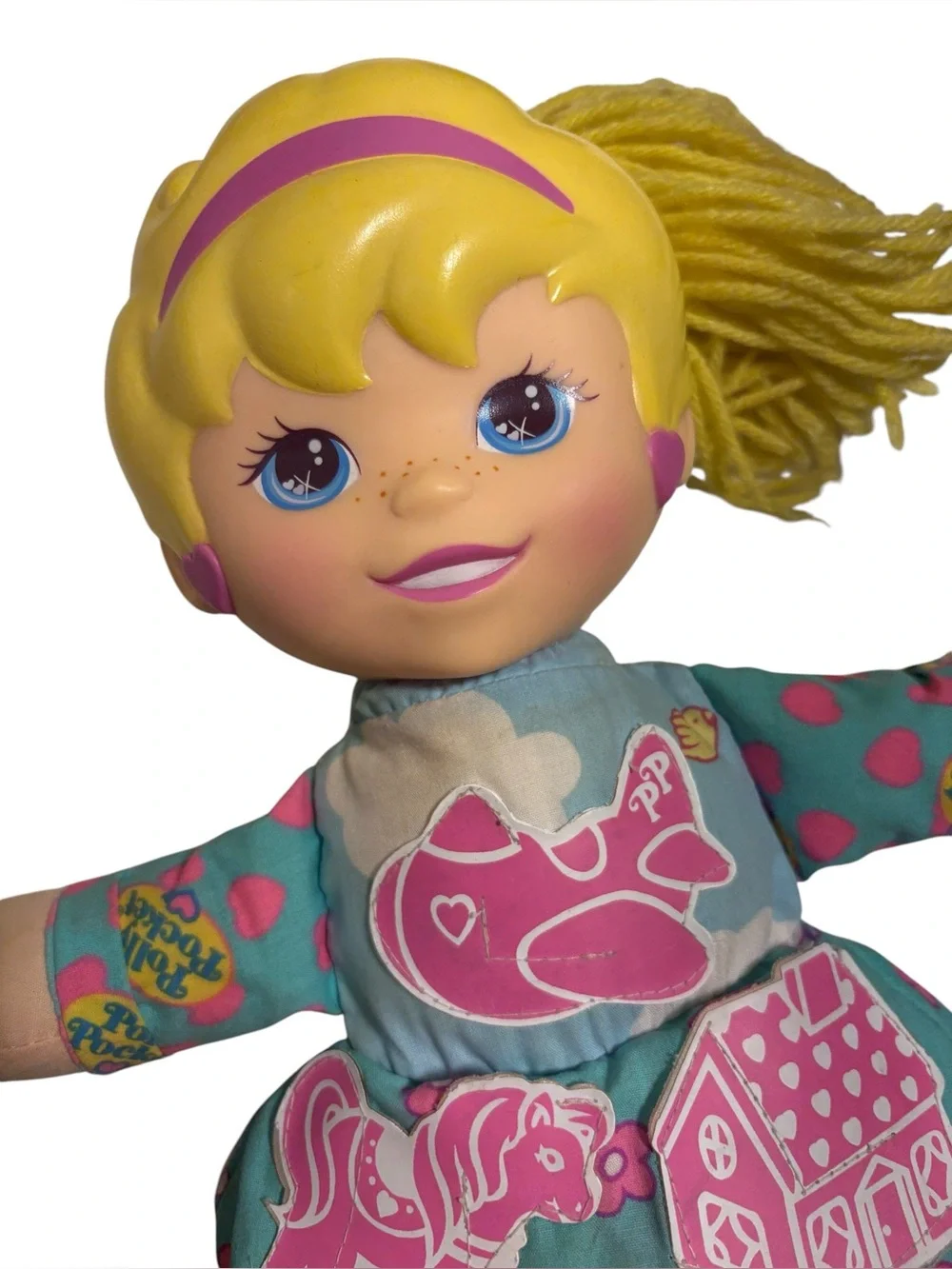 Polly Pocket Vintage 1995 Blue Bird Plush Doll